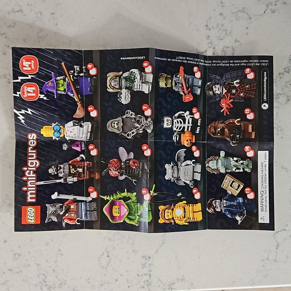 Lego Minifigure Halloween Series 14 Wolf Man (werewolf). - Picture 2 of 4